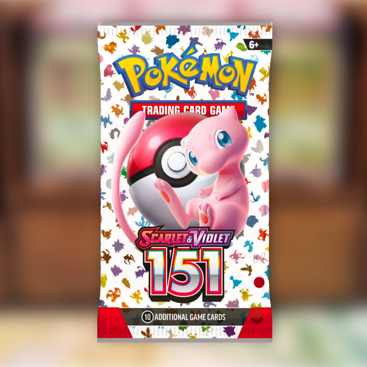 Pokemon: 151 Engelsk Booster Pakke (Scarlet & Violet)