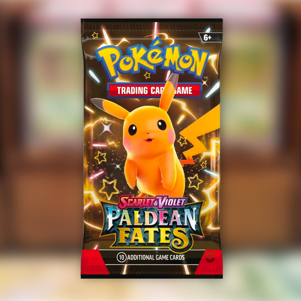 Pokemon: Paldean Fates Booster Pakke