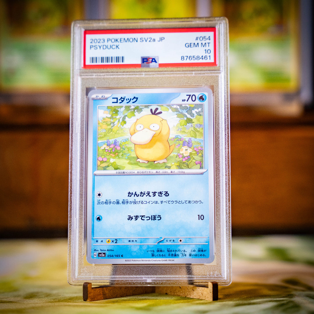 PSA 10 Psyduck - Pokemon 151 054 Japansk
