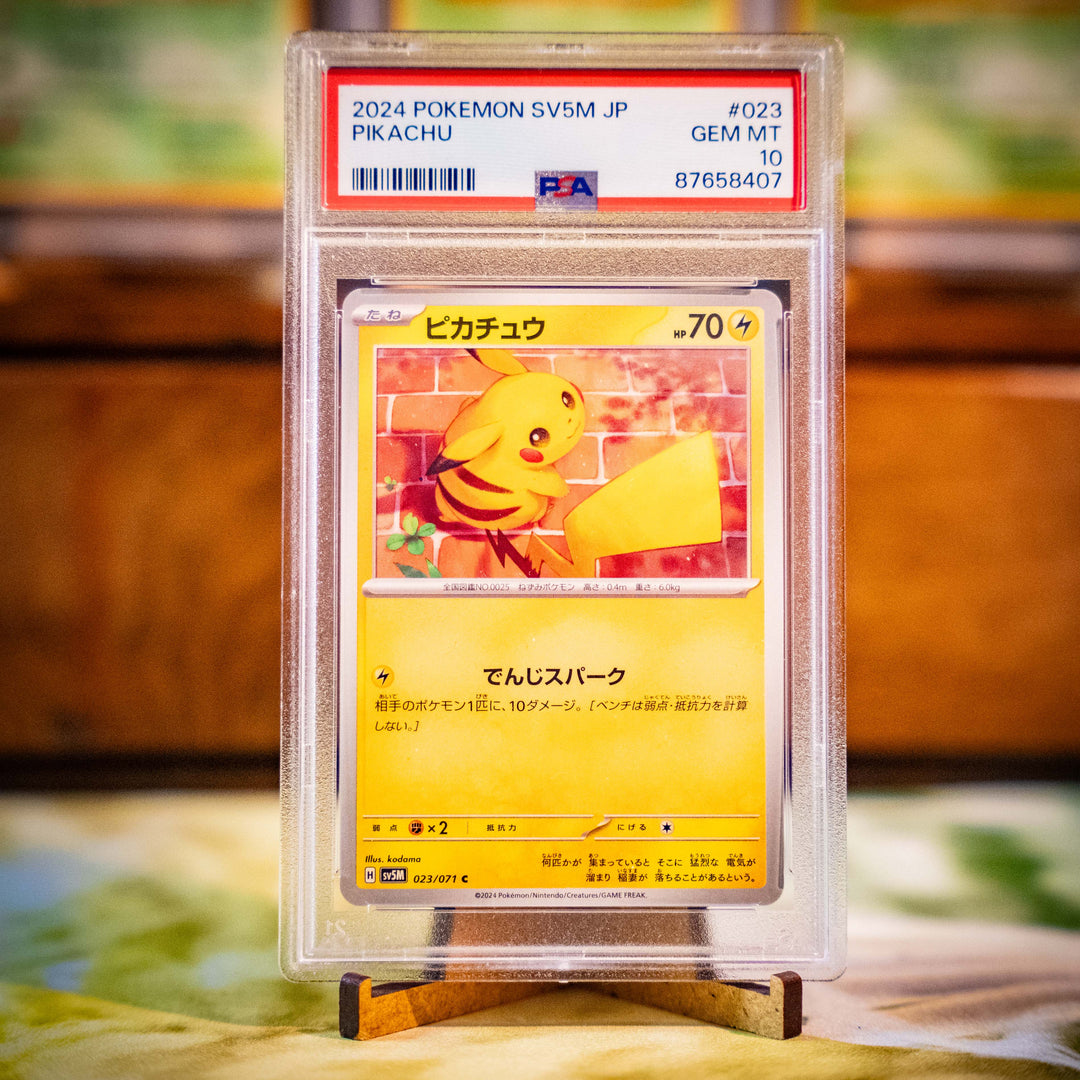 PSA 10 Pikachu - Cyber Judge 2024 Japansk