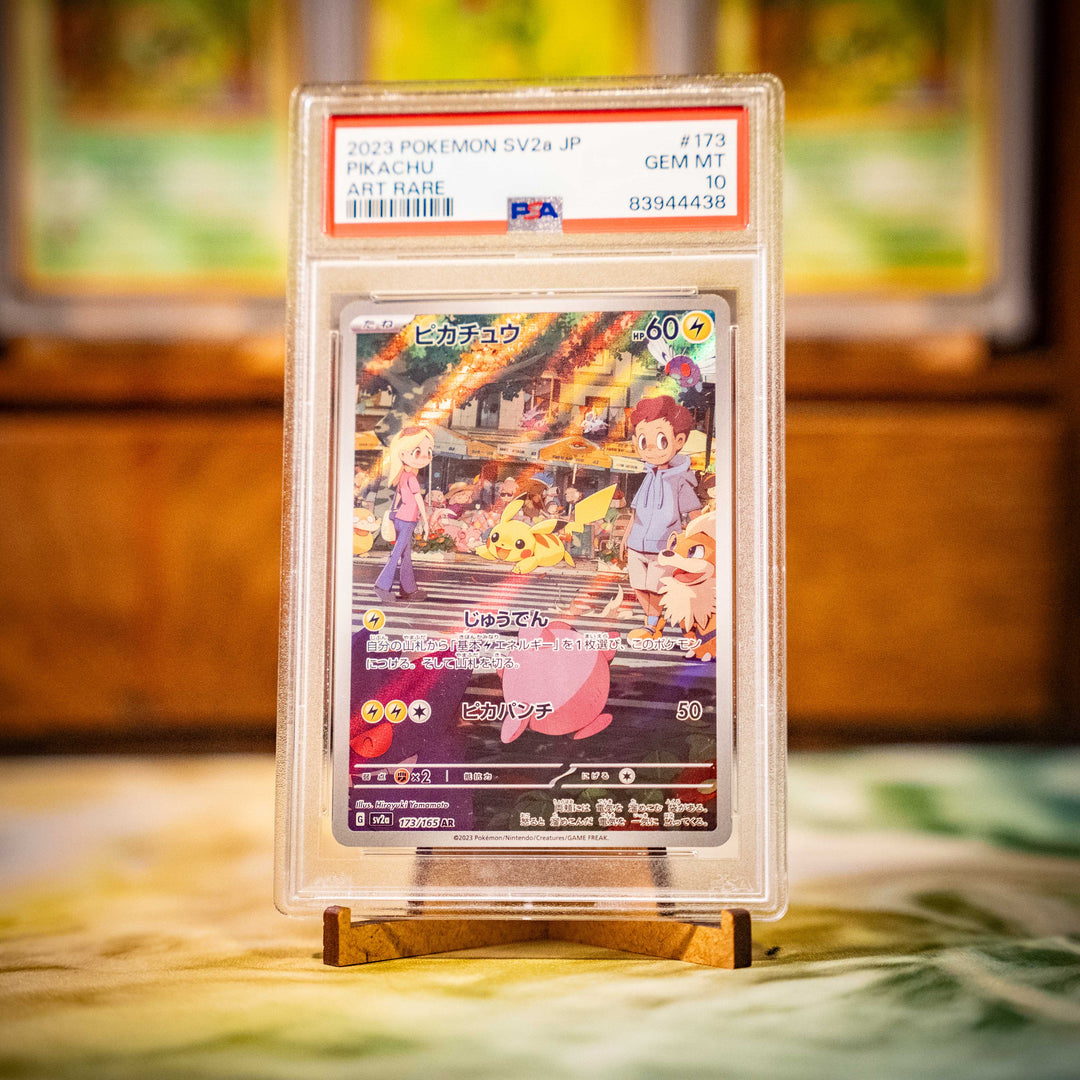 PSA 10 Pikachu Art Rare (151 Pokemon Japansk 2023)