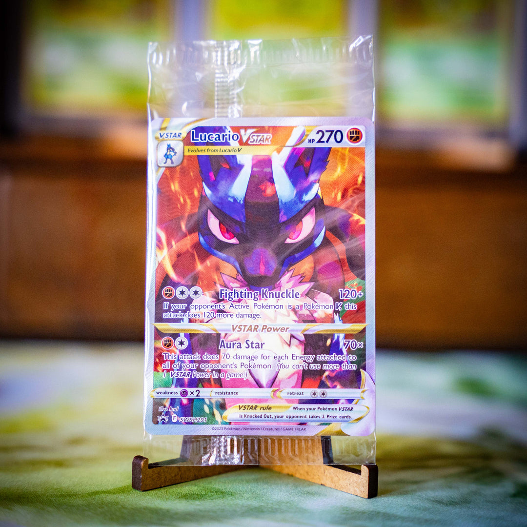 Lucario Vstar Sealed Promo (Pokemon Forsejlet Kort) 2023
