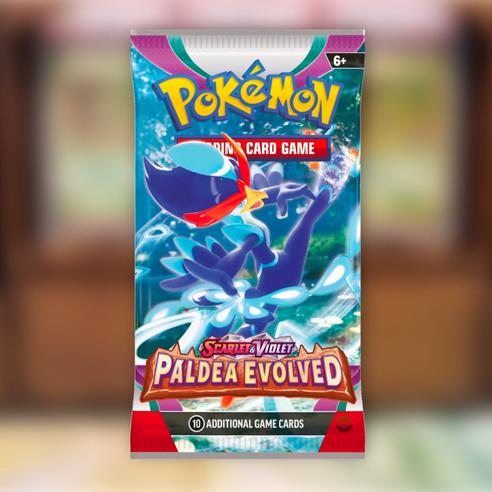 Pokemon: Paldea Evolved Booster Pakke (Scarlet & Violet)