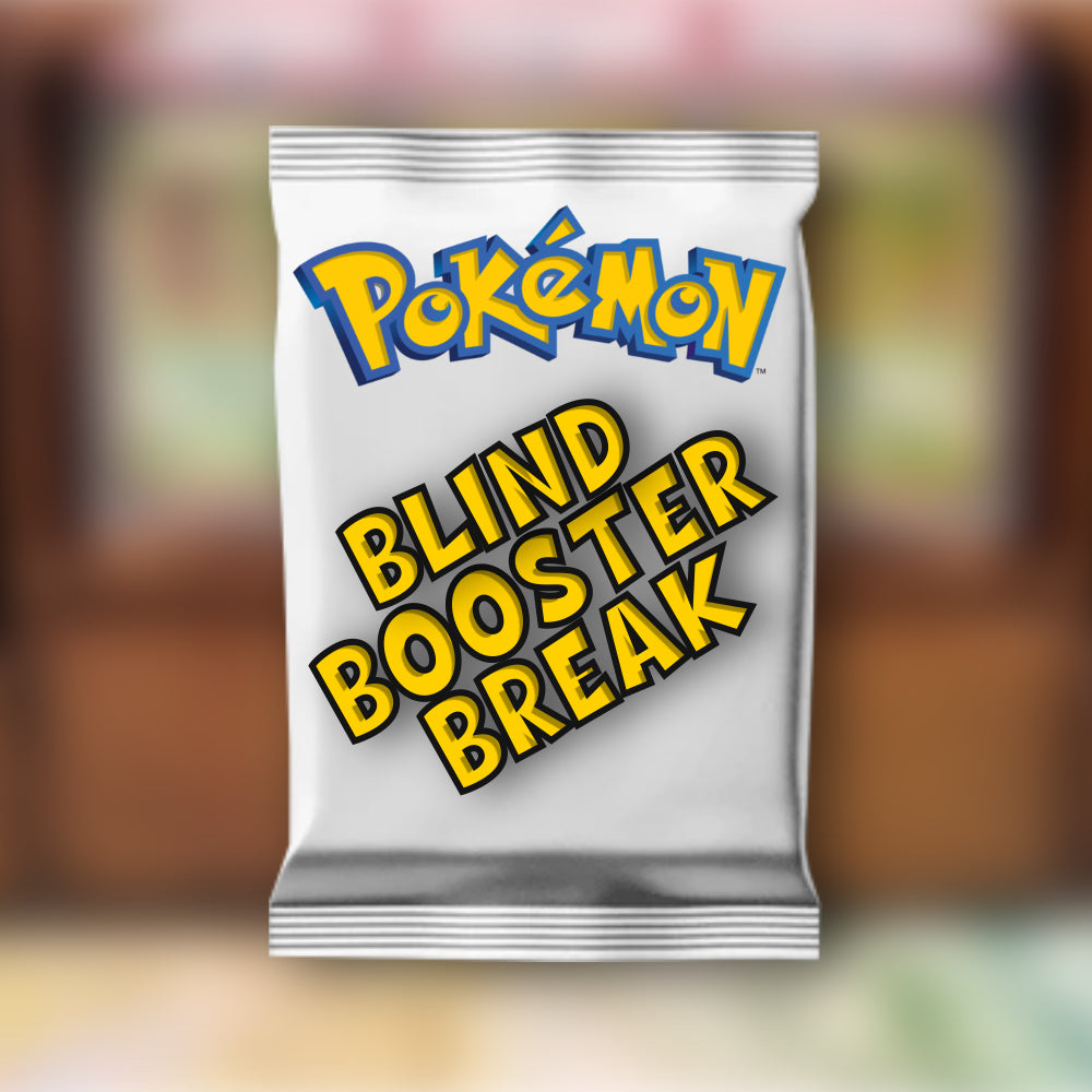 Blind Pokemon Mystery Booster Break